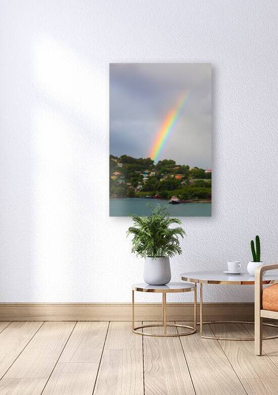 Enchanting Finale of a Vibrant Rainbow by Bo Insogna