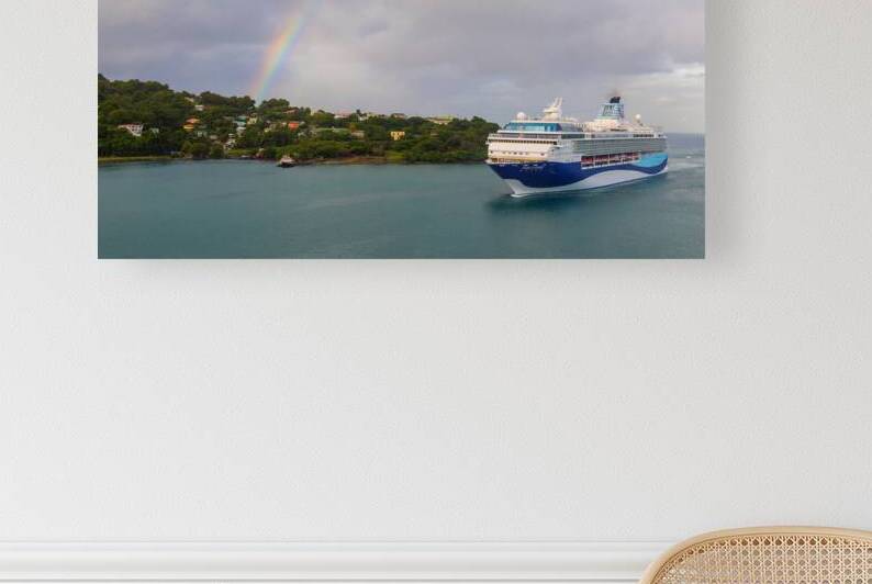 Rainbow - Marella Voyager Cruise Ship - St Lucia by Bo Insogna