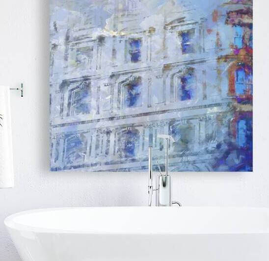 Blue Hues of Montreal s Past by Le Boulanger