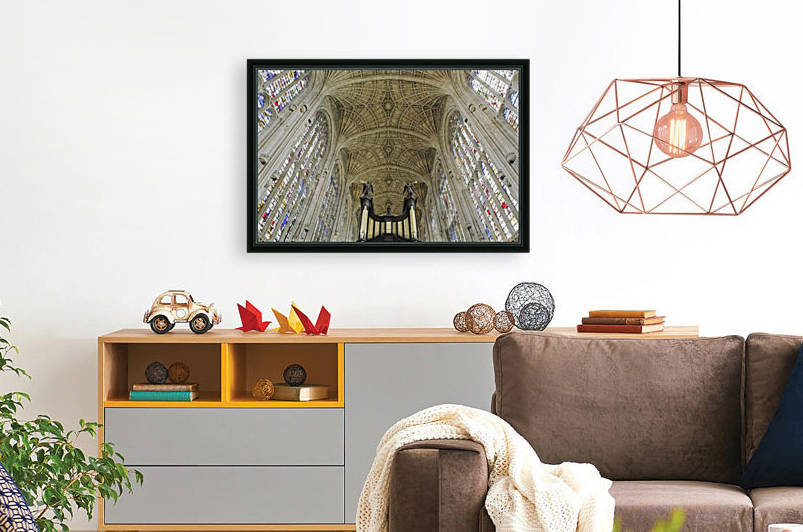 Ceiling Of King's College Chapel by PacificStock