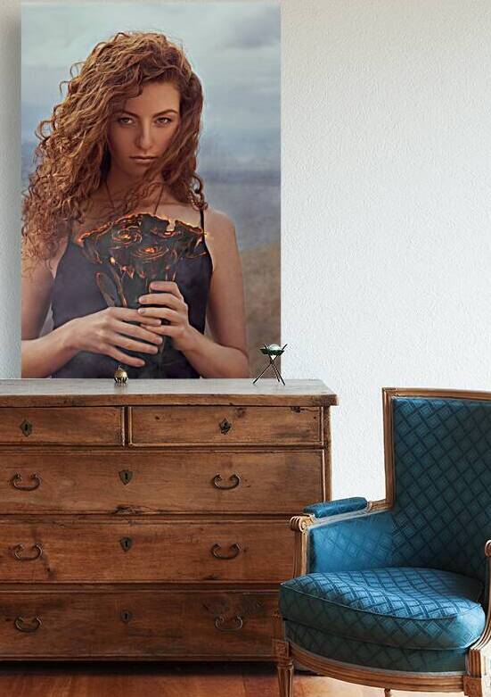 Black roses by Elena Vlasova