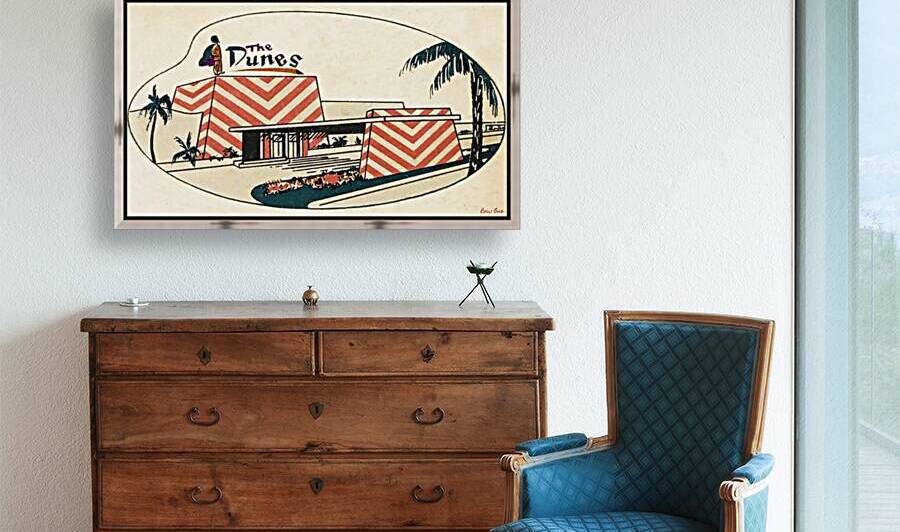 The Dunes Hotel Las Vegas Art by Row One Brand