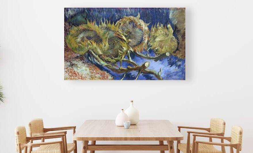  Van Gogh 1853 1890  Four Withered Sunflowers 188 by TOPARTGALLERY
