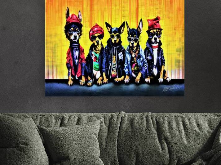Chihuahua Homies by SykArt Designs
