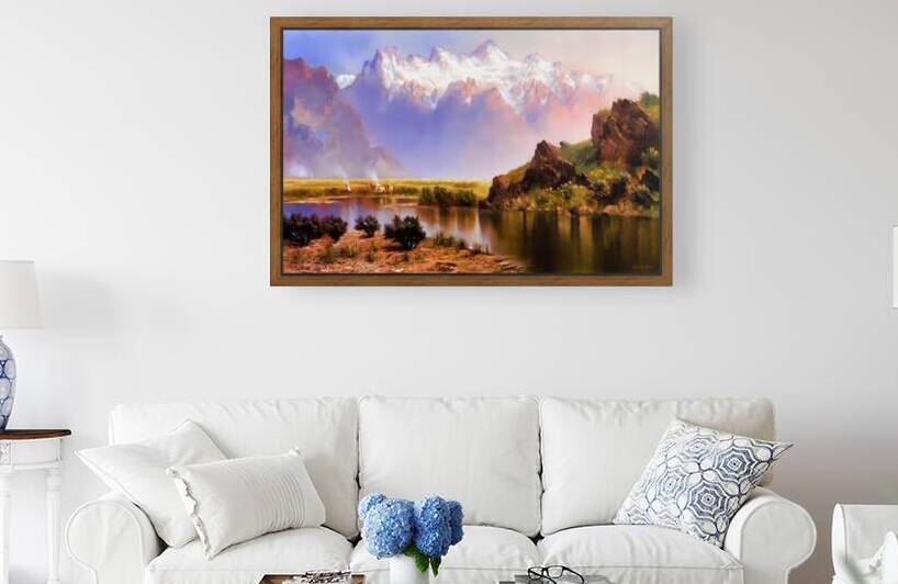 Humbolt Mountains by Edwin Deakin by Row One Brand