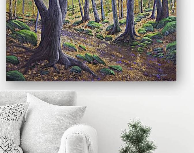 Vermont Woodland Spring by Frank Wilson