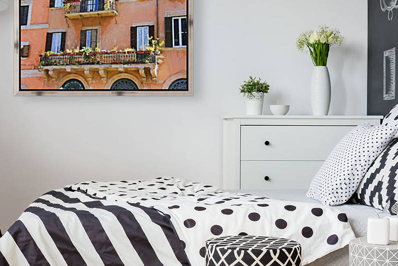 balcon fleuri by Denis Brien