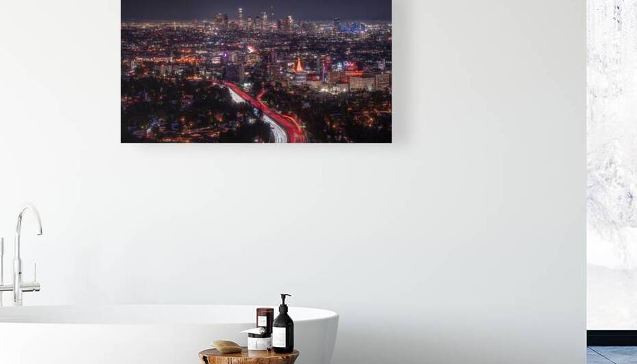 City of Lights | Los Angeles Night Photo by Dutch Photographer