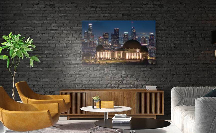 Griffith Observatory | City Lights Wall Art by Dutch Photographer