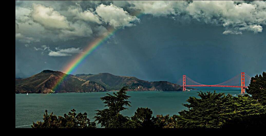 Clearing Storm Golden Gate by Jonathan Payne