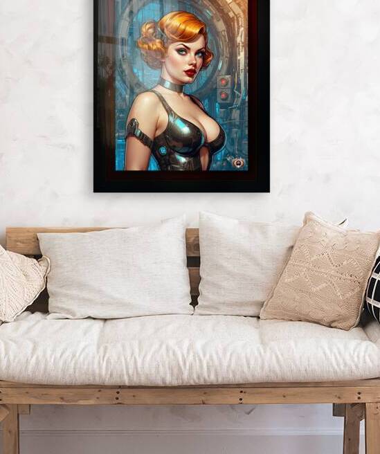 This Is The Machine I Told You About Captivating AI Concept Art Sci-Fi Portrait by Xzendor7 by xzendor7