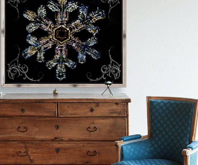 Coloured Snowflake1 by Light Seeker