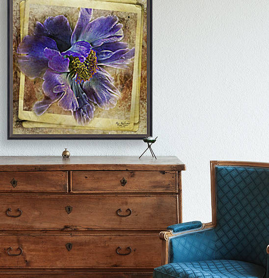 Blue Peony by Light Seeker