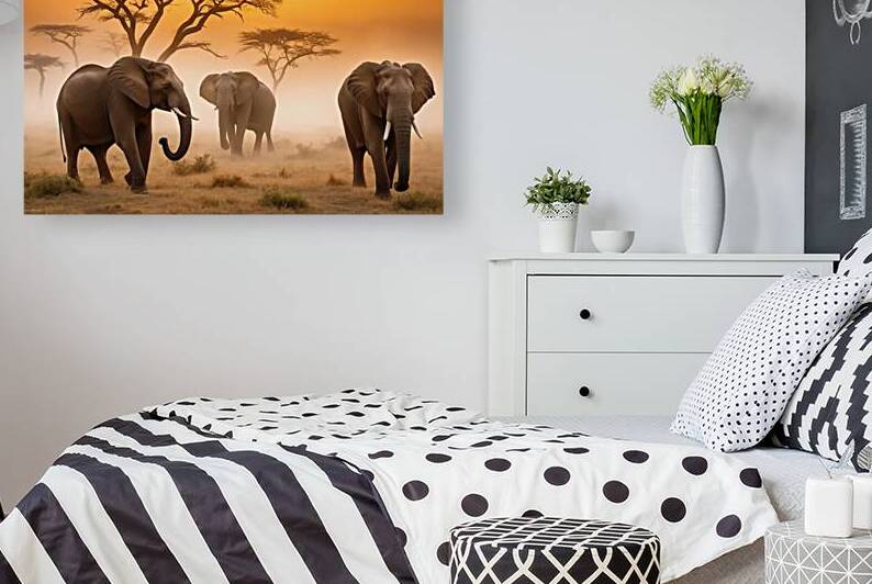 savanna artistic image by Joaquin Corbalan