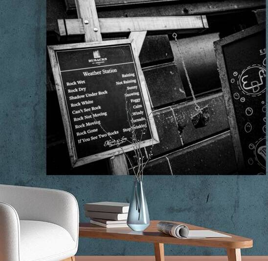 one under bar  square 4657 Weather 13k by Black And White