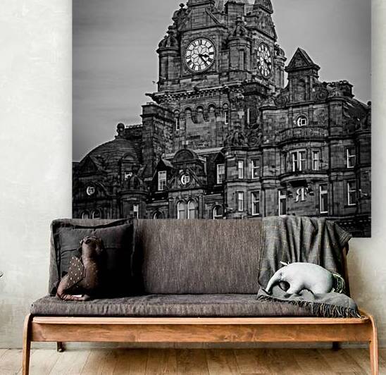 north british railway station hotel  square 4662 by Black And White