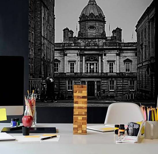 museum on the mound  square 4685 Museum 13k by Black And White