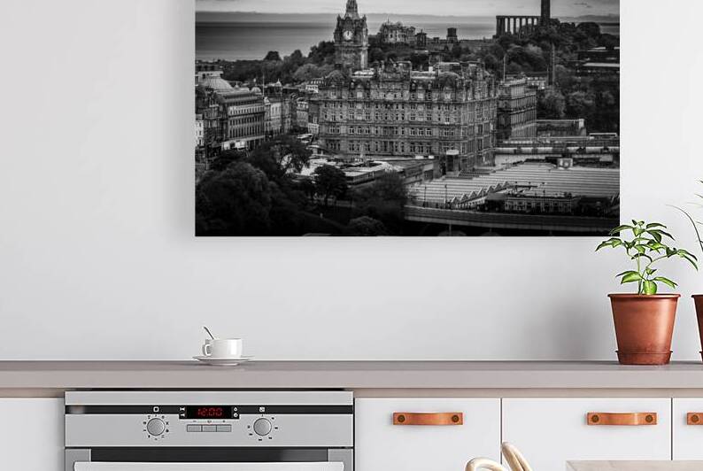 calton hill balmoral hotel  horizontal 4663 Calto by Black And White