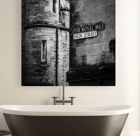 royal mile high street  square 4677 High 13k by Black And White