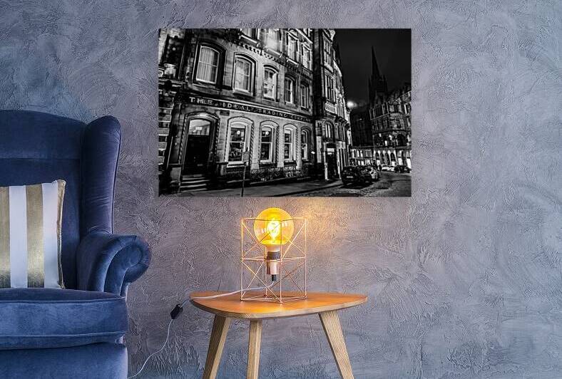 victoria street at night  horizontal 4678 Ideal 1 by Black And White