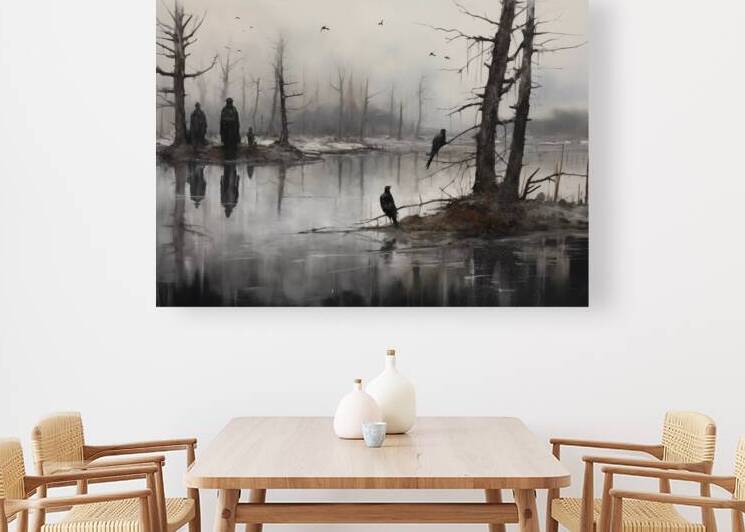 Shadows by the Lake by In Art Nest