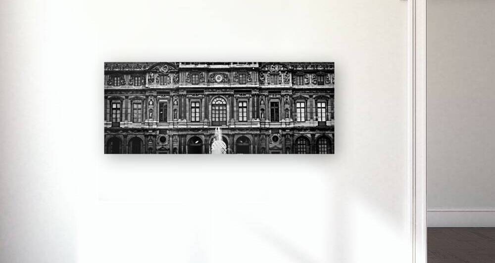 musee du louvre  panoramic 2455 Musee 13k by Black And White