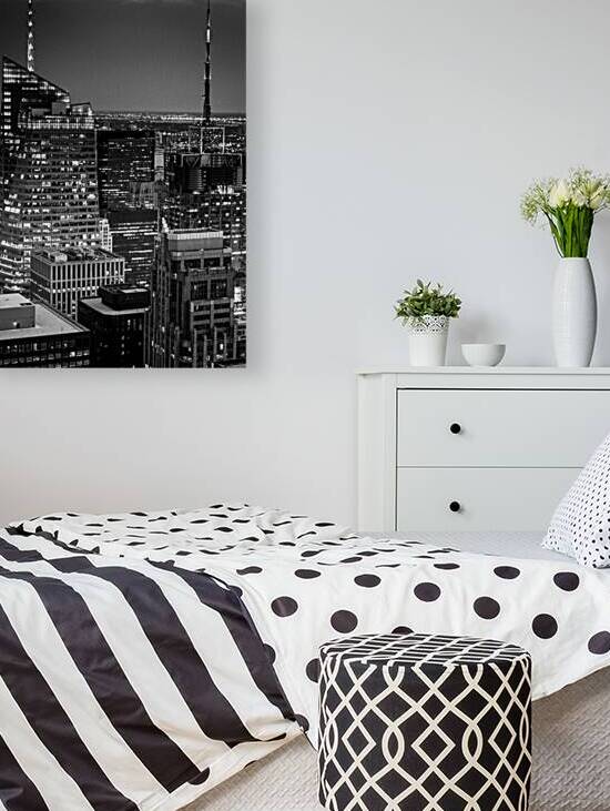 BoA conde nast building spires  vertical 1499 Spi by Black And White