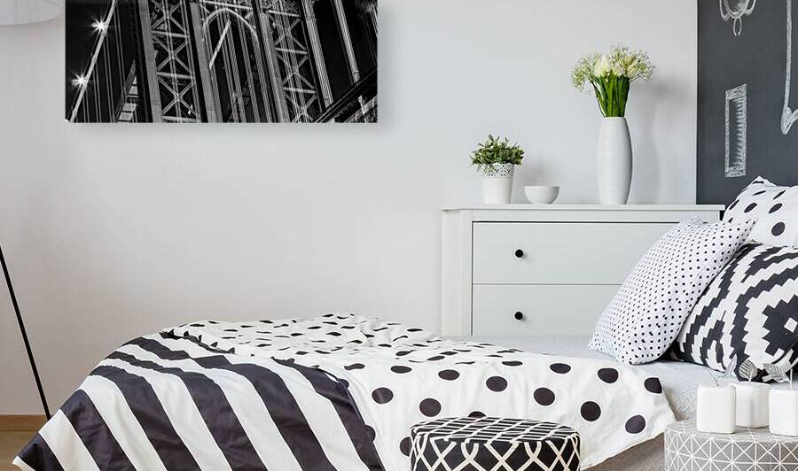 close up manhattan bridge  panoramic 1469 Moissei by Black And White