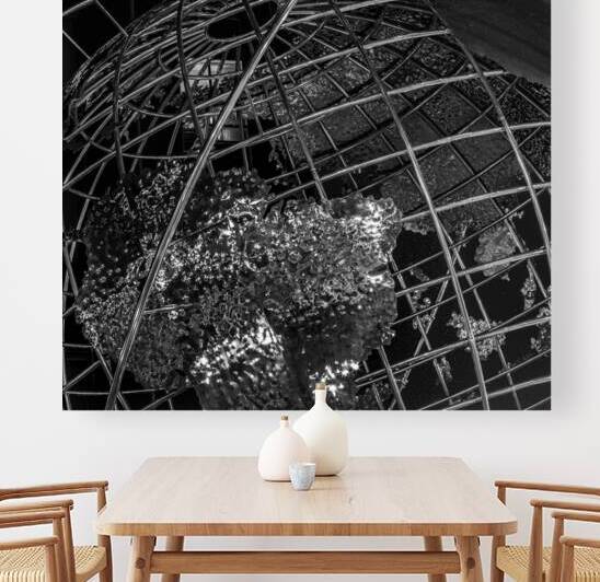 columbus circle globe  square 1451 Globe 13k by Black And White