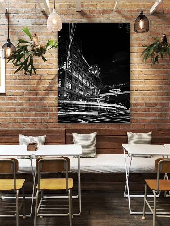 holland tunnel  vertical 1453 Holland 13k by Black And White