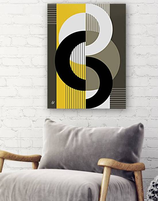 Geometric Abstract by Liz Cereby