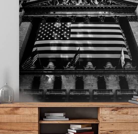 wall street  square 1519 Wall 13k by Black And White