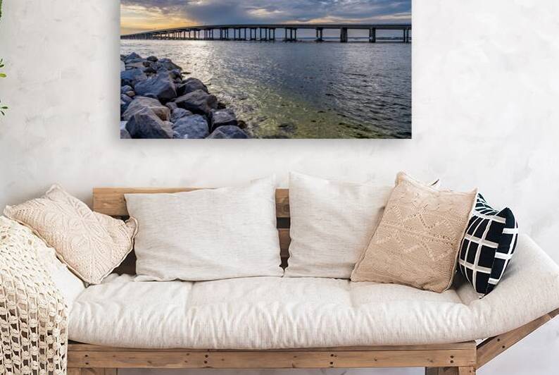 Destin Florida Bridges Evening by Jennifer White