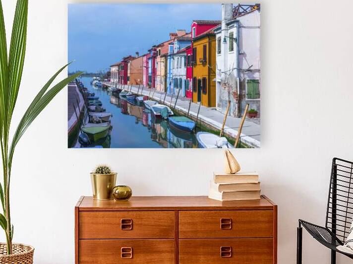 Burano Canal by Assaf Frank