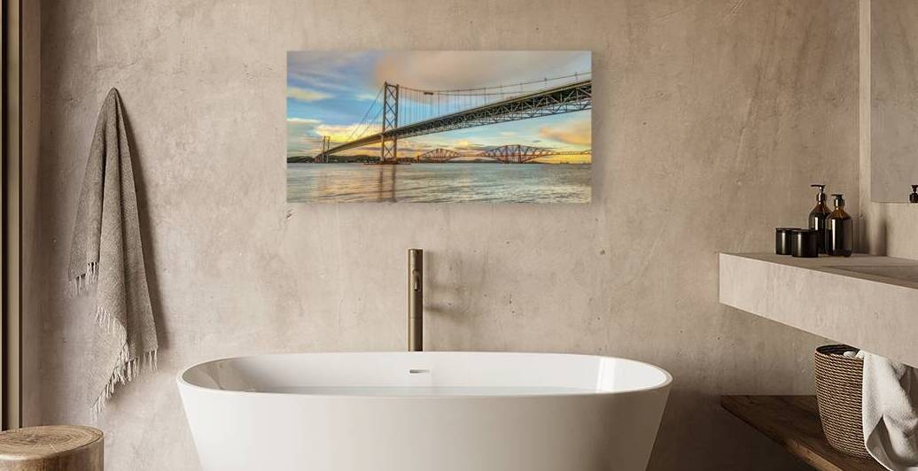 Forth Road Bridge by Assaf Frank