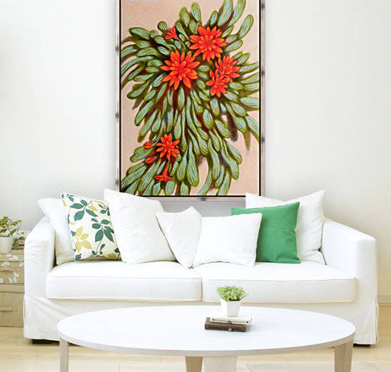 red flowers by federicocortese