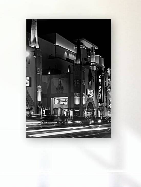 graumans chinese theater hollywood boulevard  ver by Black And White