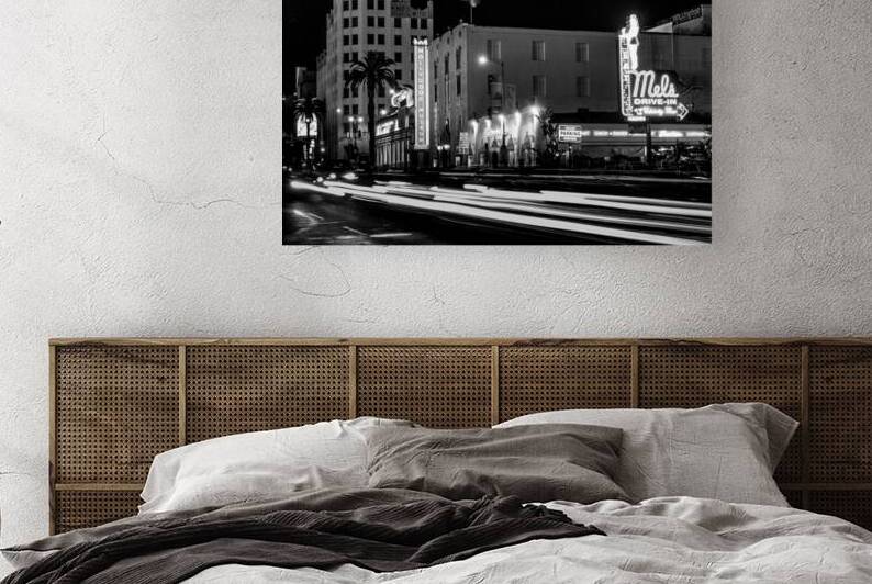 hollywood museum first national building  horizon by Black And White