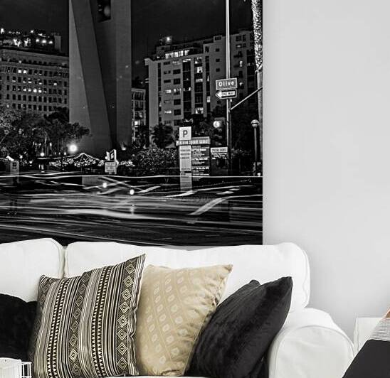 pershing square at night  square 2606 Pershing 13 by Black And White