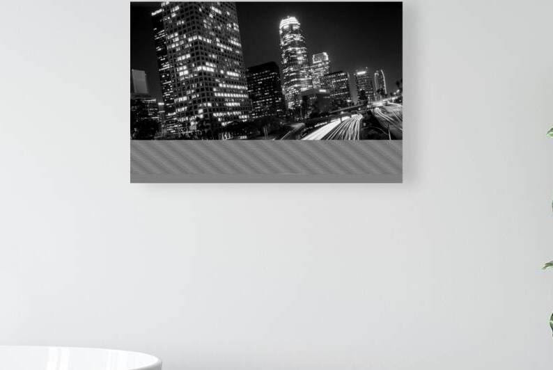 union bank building downtown LA  horizontal 2135 by Black And White