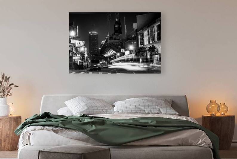 lansdowne and brookline fenway park  horizontal 3 by Black And White