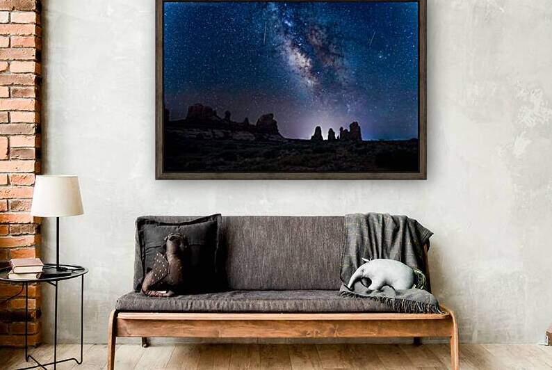 Moab Stary Night by Geoffrey Prior