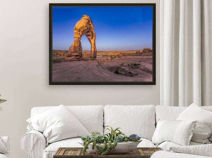 Delicate Arch Morning by Geoffrey Prior