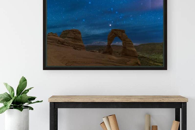 Delicate Arch Stars by Geoffrey Prior