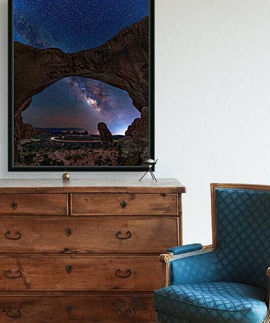 Double Arch Milky Way by Geoffrey Prior