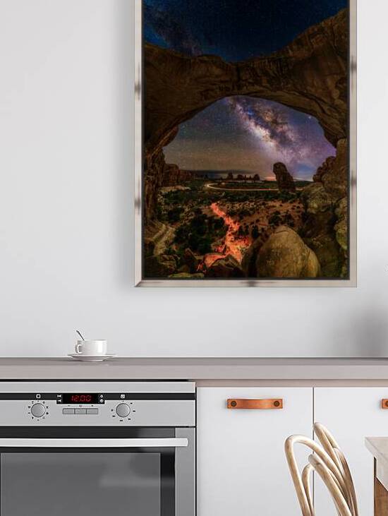 Double Arch Milky Way by Geoffrey Prior