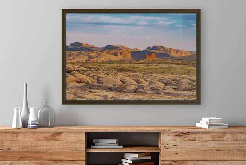 Sunset over Arches National Park by Geoffrey Prior