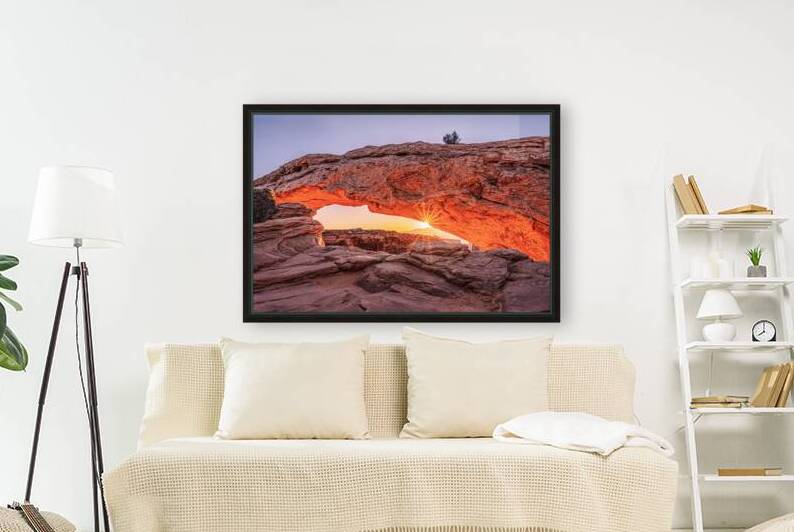 Mess Arch Sunrise by Geoffrey Prior