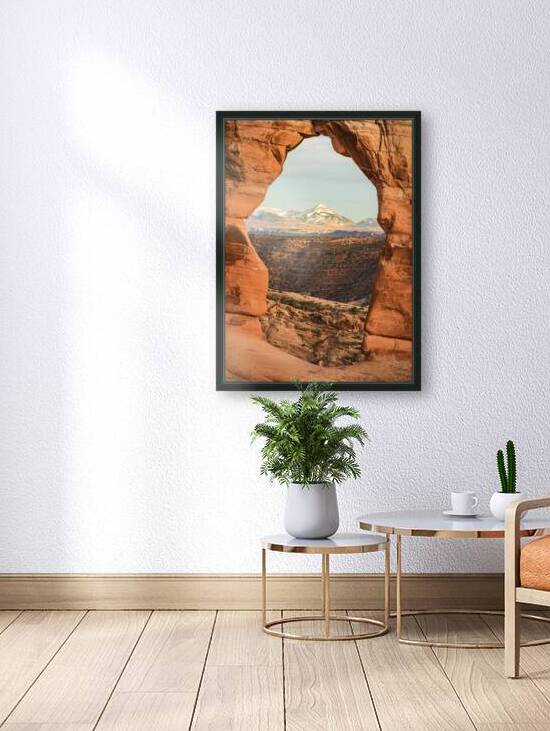 Through Delicate Arch by Geoffrey Prior