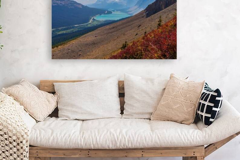 Bow Lake View by Geoffrey Prior